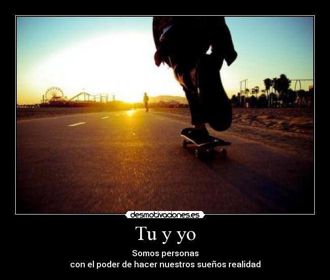 Tu y yo -