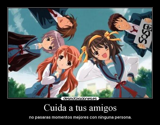 Cuida a tus amigos - 