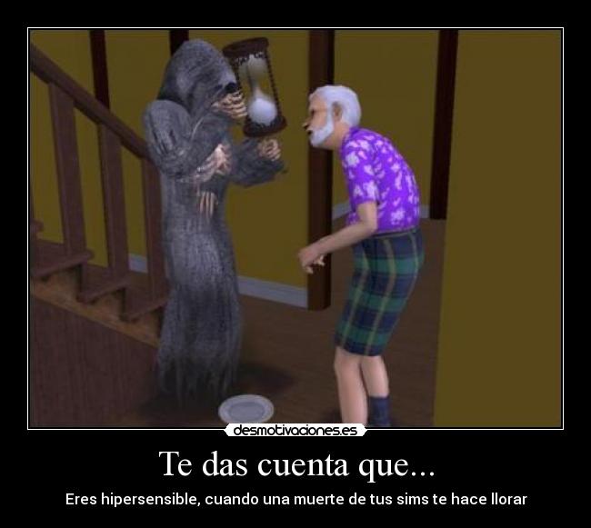 Te das cuenta que... -