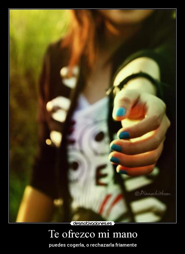 Te ofrezco mi mano - 