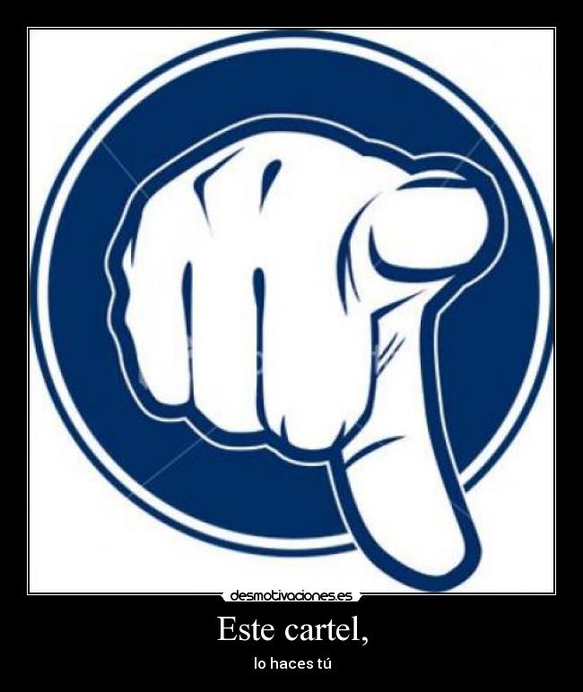 Este cartel, -