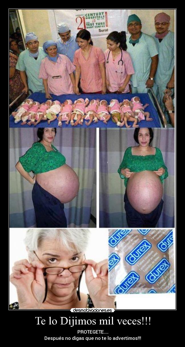 Te lo Dijimos mil veces!!! - PROTEGETE....
Después no digas que no te lo advertimos!!!