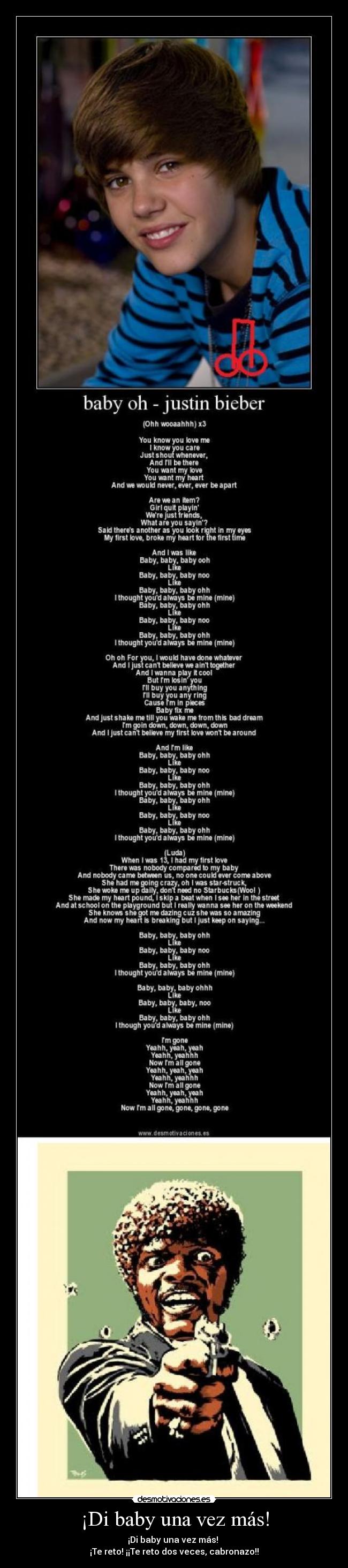 ¡Di baby una vez más! -