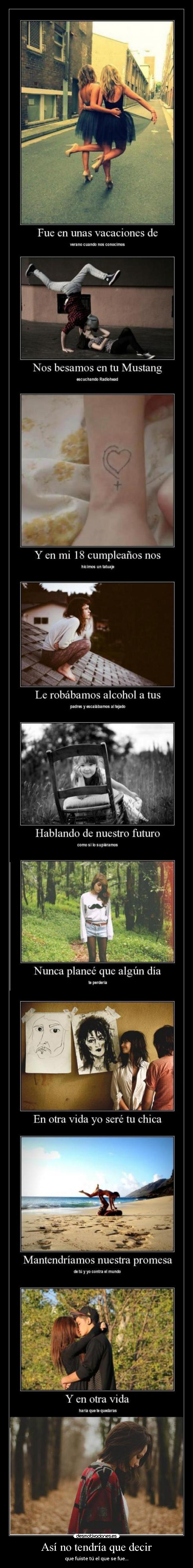 Así no tendría que decir - 