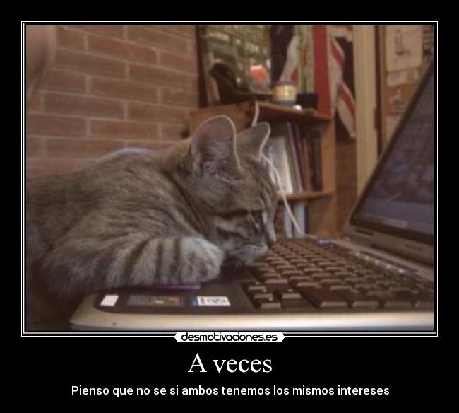 A veces -