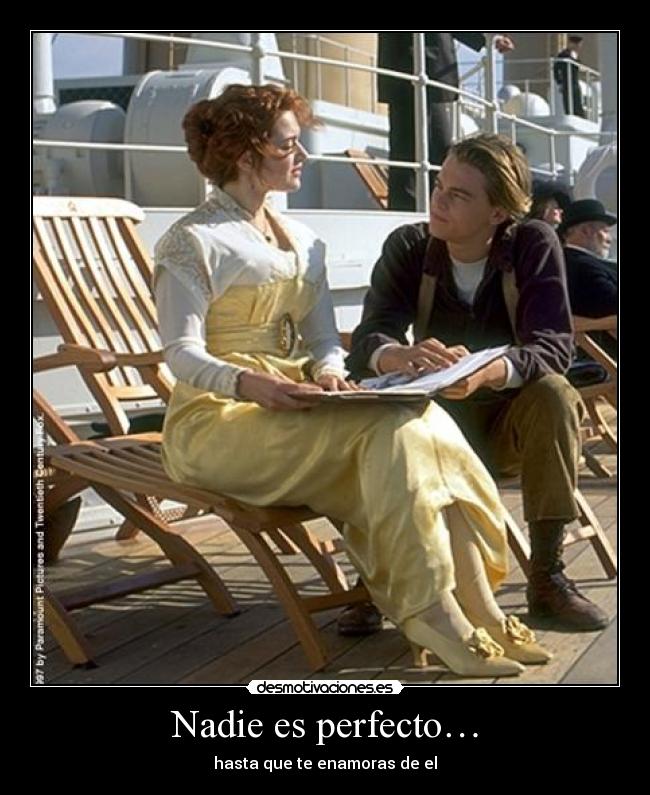 Nadie es perfecto… -