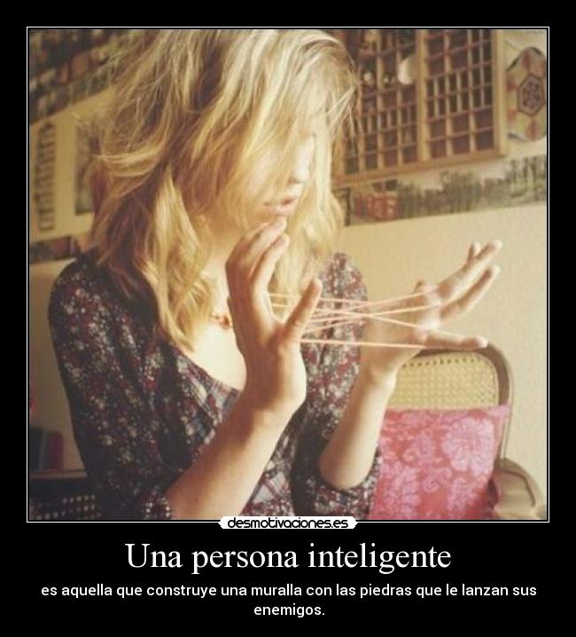 Una persona inteligente - 