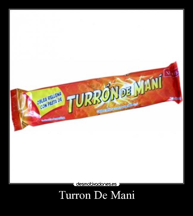 Turron De Mani - 