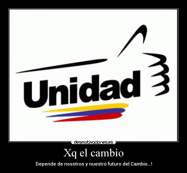 Xq el cambio -