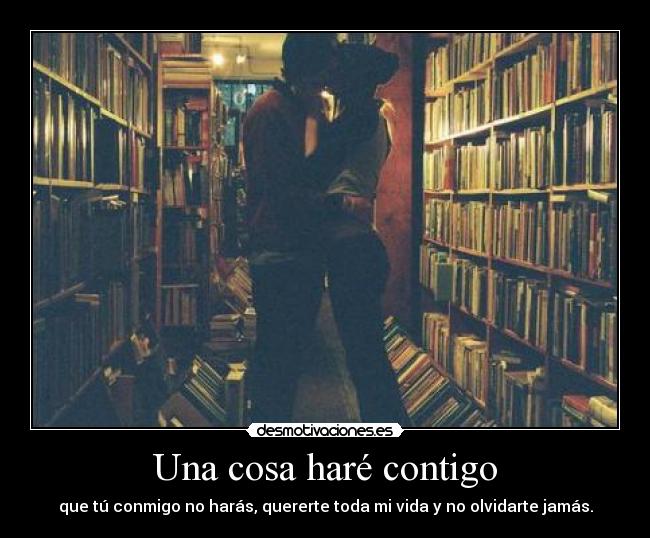 Una cosa haré contigo -