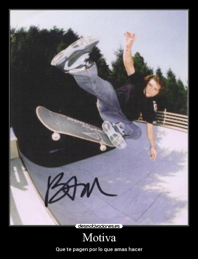 carteles bam margera skate motiva desmotivaciones