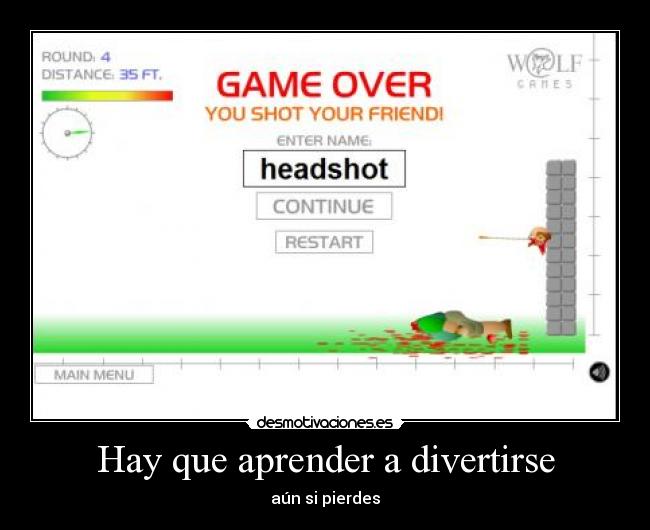 carteles headshot lol juego dvertirse perder desmotivaciones