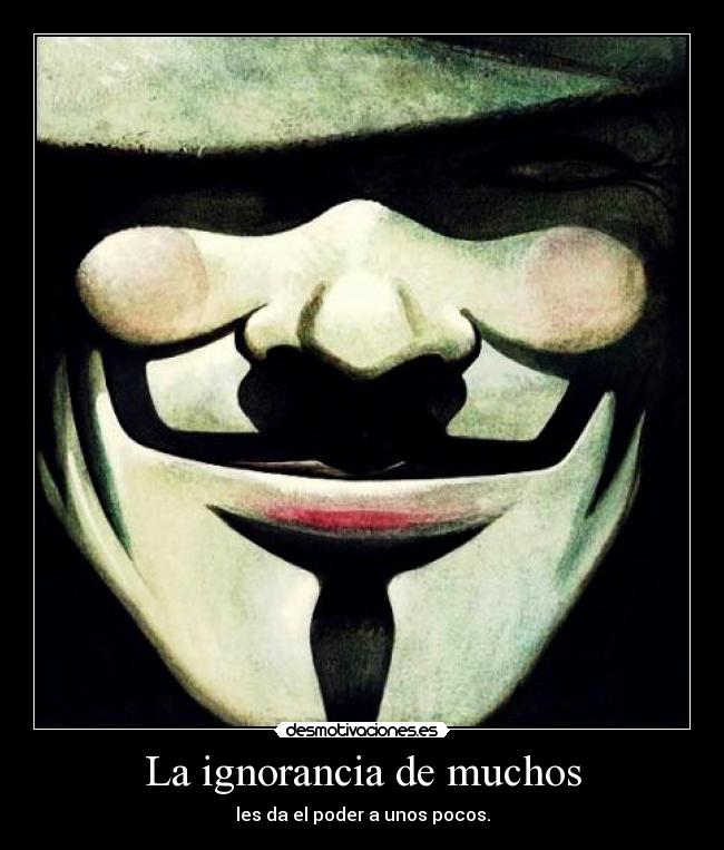 La ignorancia de muchos - 
