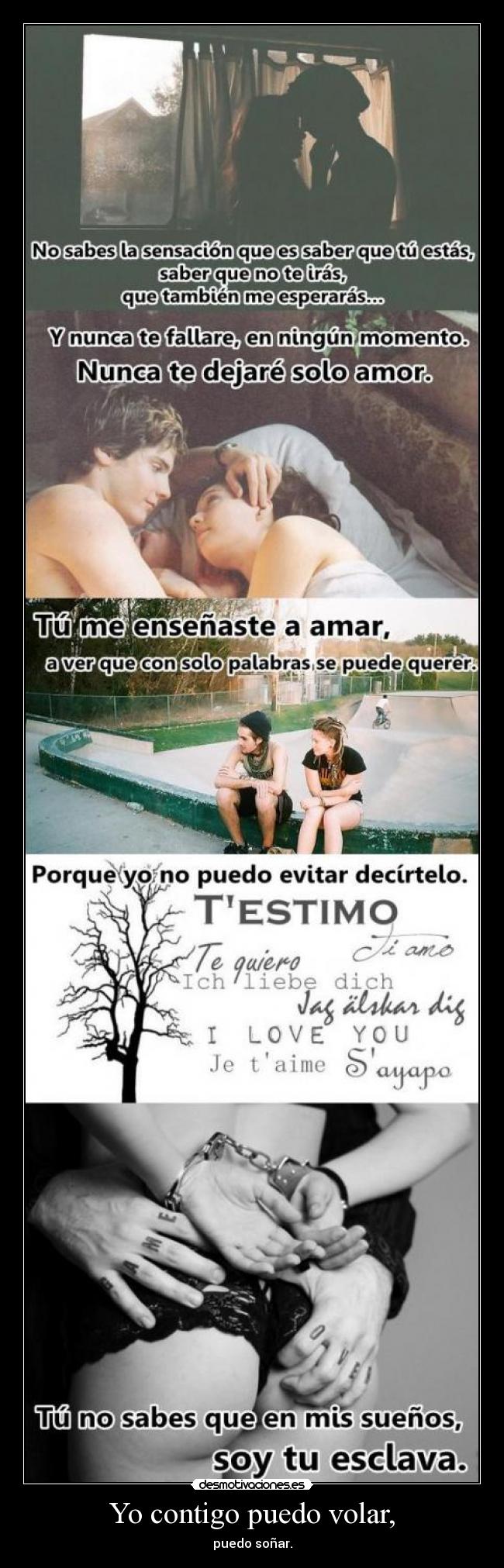 Yo contigo puedo volar, - 