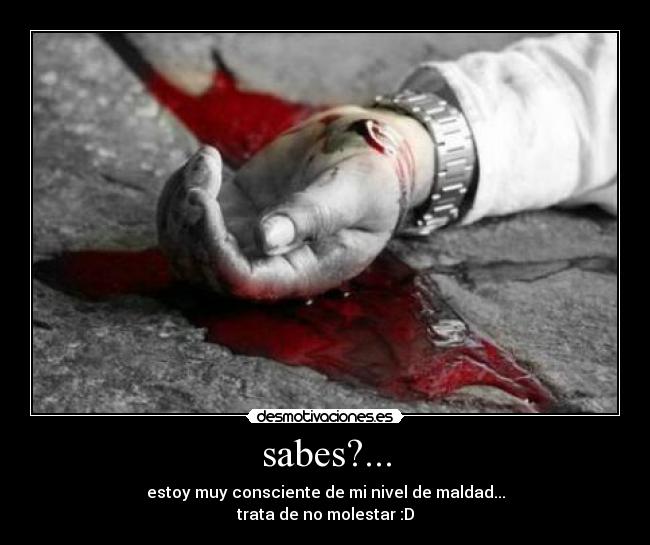 sabes?... - 