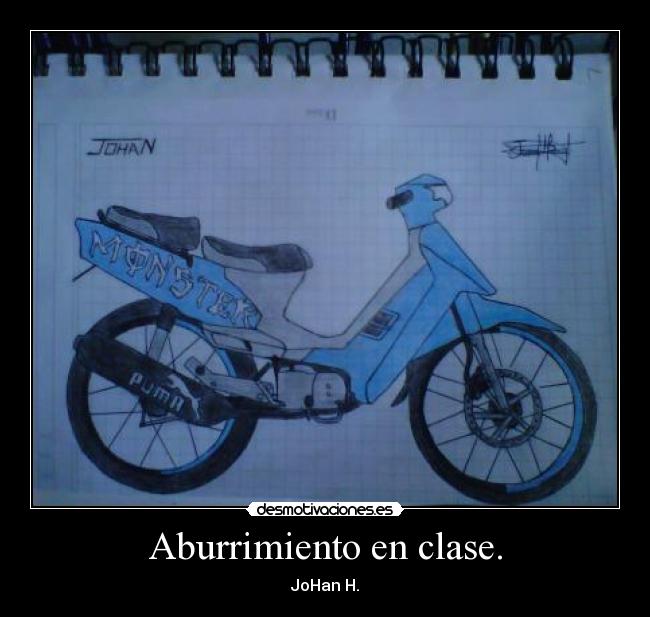 Aburrimiento en clase. - 