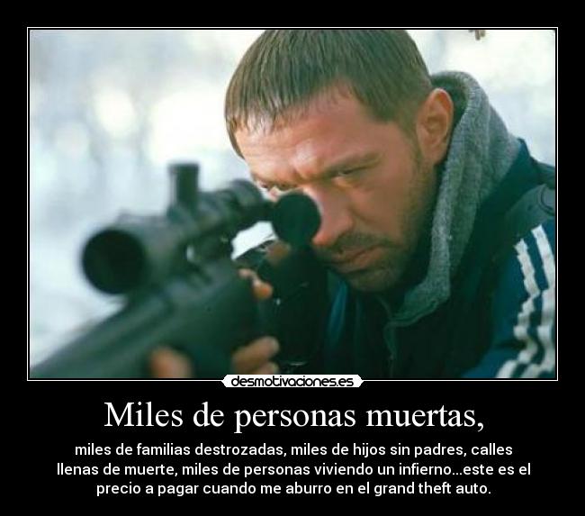 Miles de personas muertas, - 