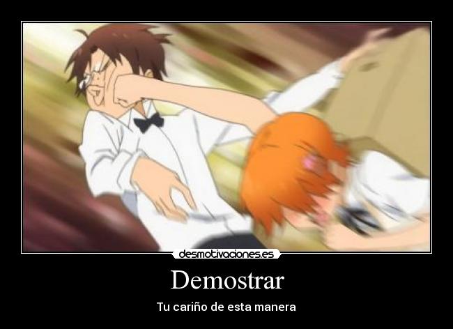 Demostrar - Tu cariño de esta manera