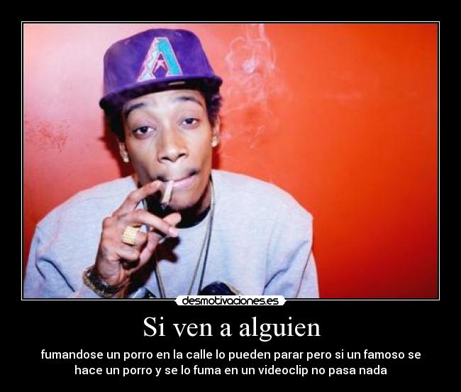 carteles wiz khalifa porro desmotivaciones