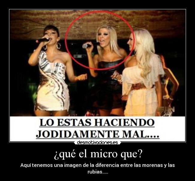 ¿qué el micro que? - 