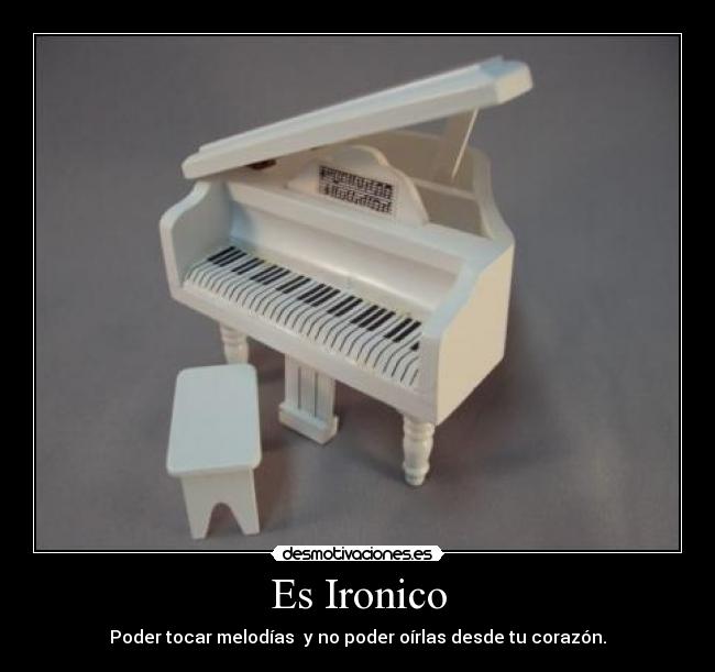Es Ironico -