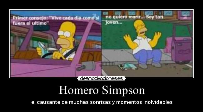 Homero Simpson - el causante de muchas sonrisas y momentos inolvidables