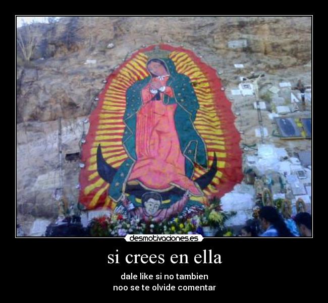 si crees en ella - dale like si no tambien
noo se te olvide comentar