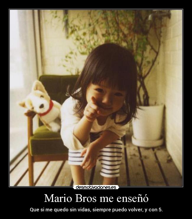 Mario Bros me enseñó - 