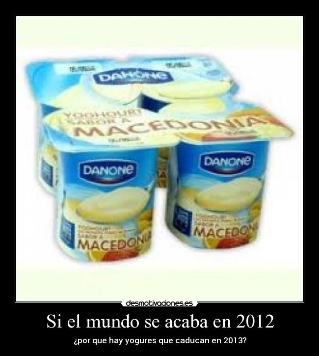 Si el mundo se acaba en 2012 -