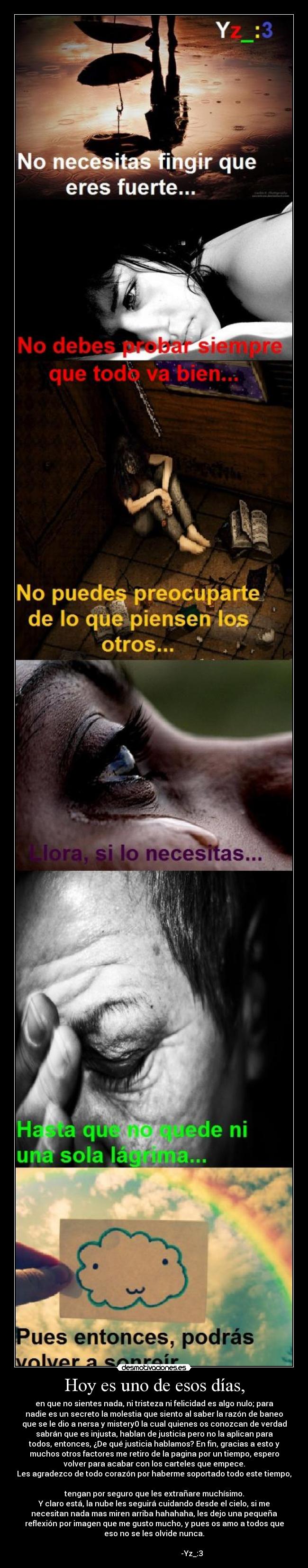 carteles iclansoyunanubesinclani nos vemos nwn desmotivaciones