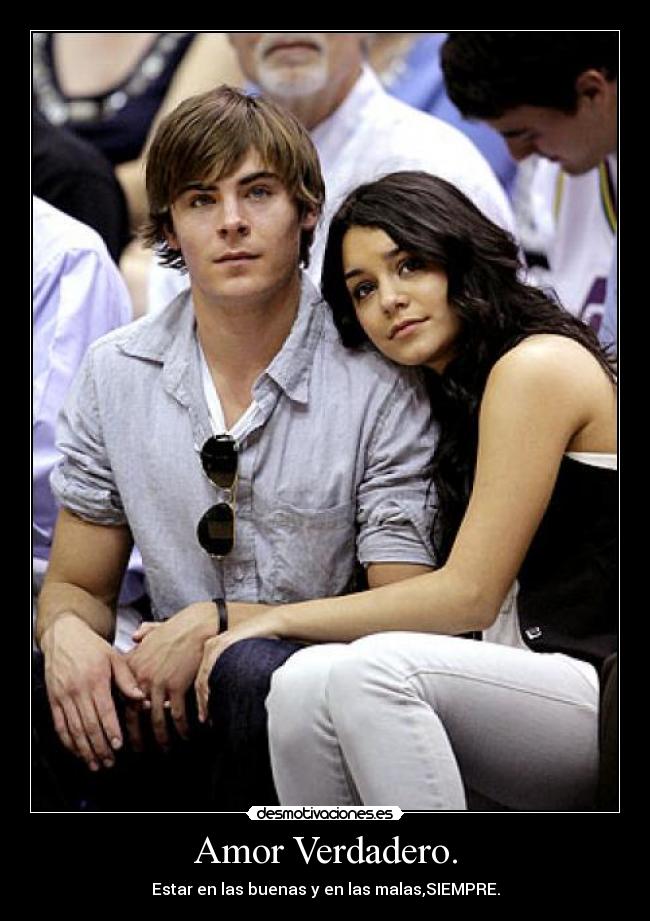 Amor Verdadero. - Estar en las buenas y en las malas,SIEMPRE.