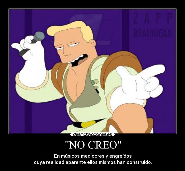 NO CREO -
