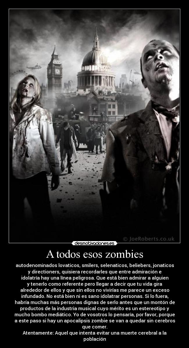 A todos esos zombies - 