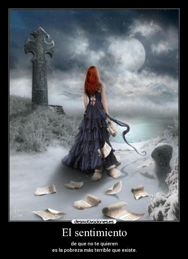 El sentimiento -