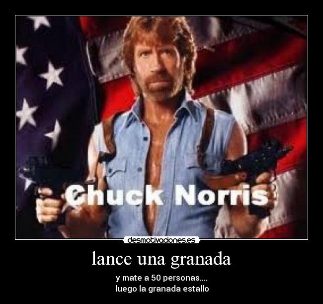 carteles chuck norris desmotivaciones