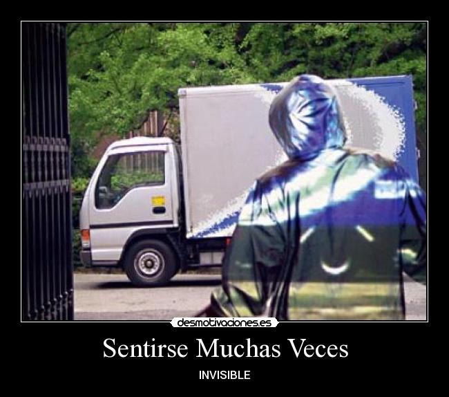 Sentirse Muchas Veces - INVISIBLE