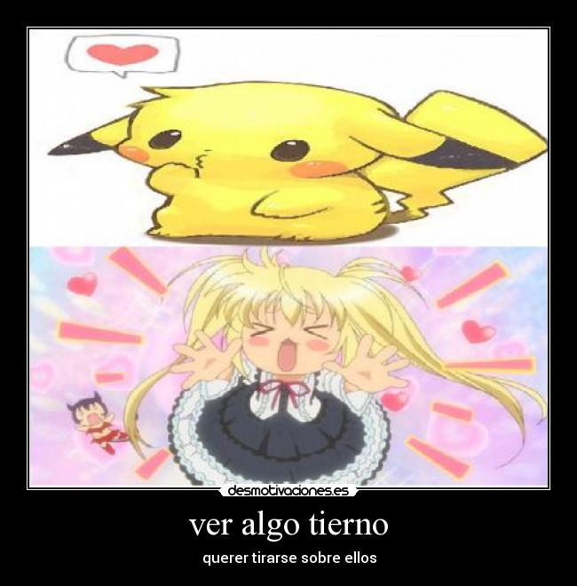 ver algo tierno -
