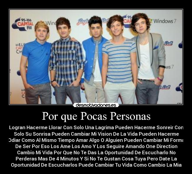 Por que Pocas Personas - 