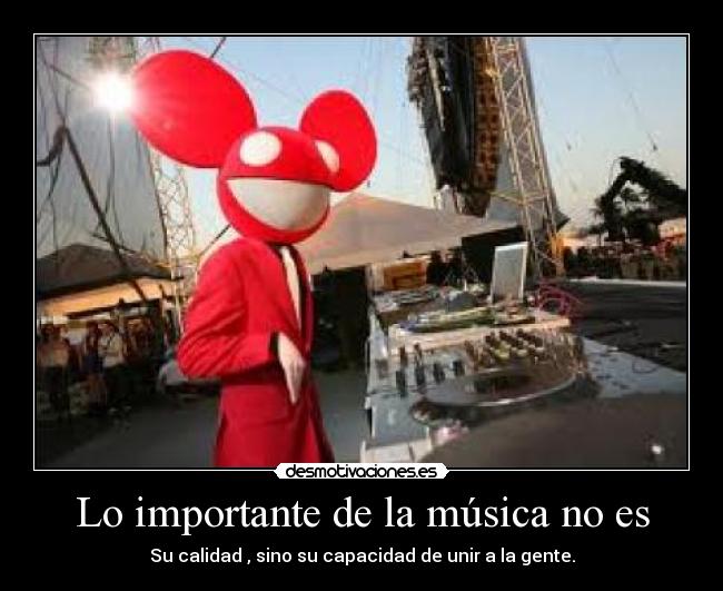 Lo importante de la música no es - 