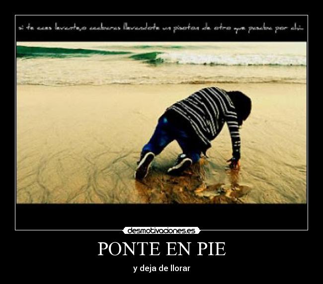 PONTE EN PIE - 