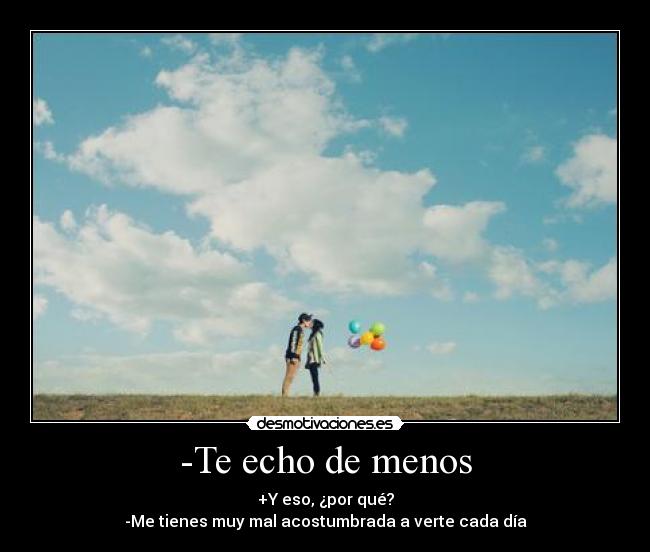 -Te echo de menos - 