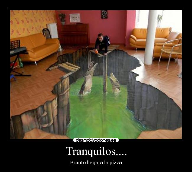 carteles ilusion optica cocodrilos desmotivaciones