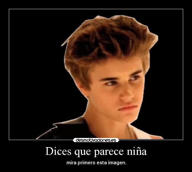 Dices que parece niña -