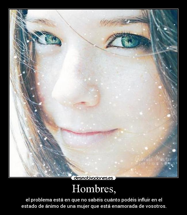 Hombres, - 