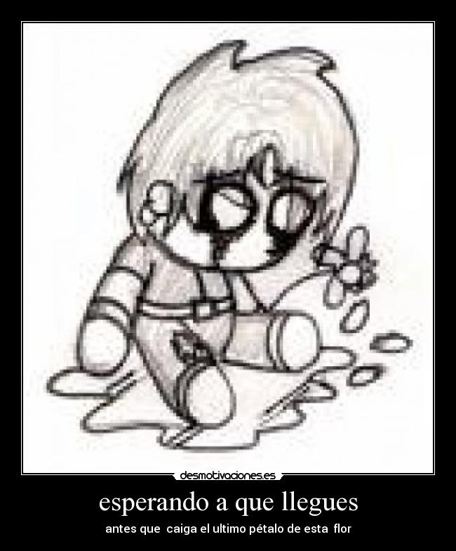 esperando a que llegues -