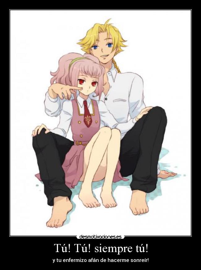 carteles anya gino code geass love desmotivaciones