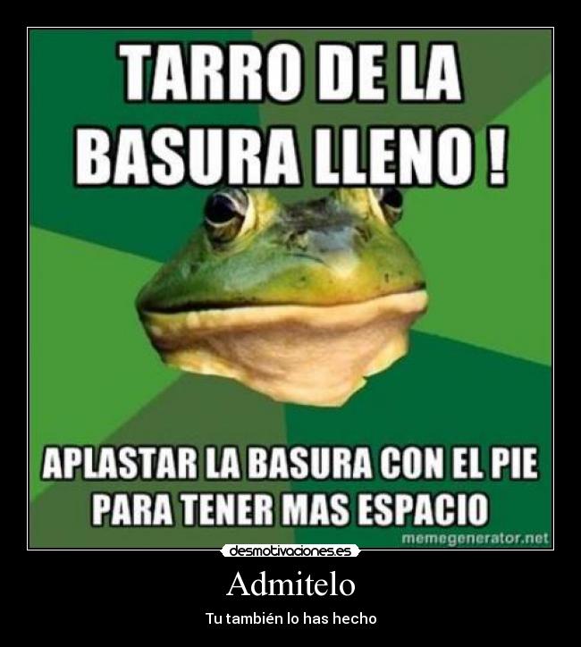 Admitelo - Tu también lo has hecho