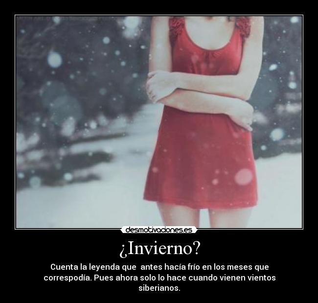 carteles invierno desmotivaciones