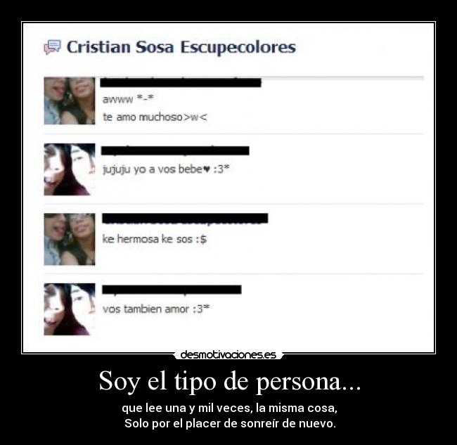 Soy el tipo de persona... - 