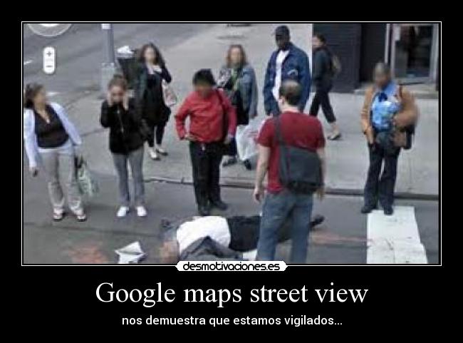 Google maps street view -